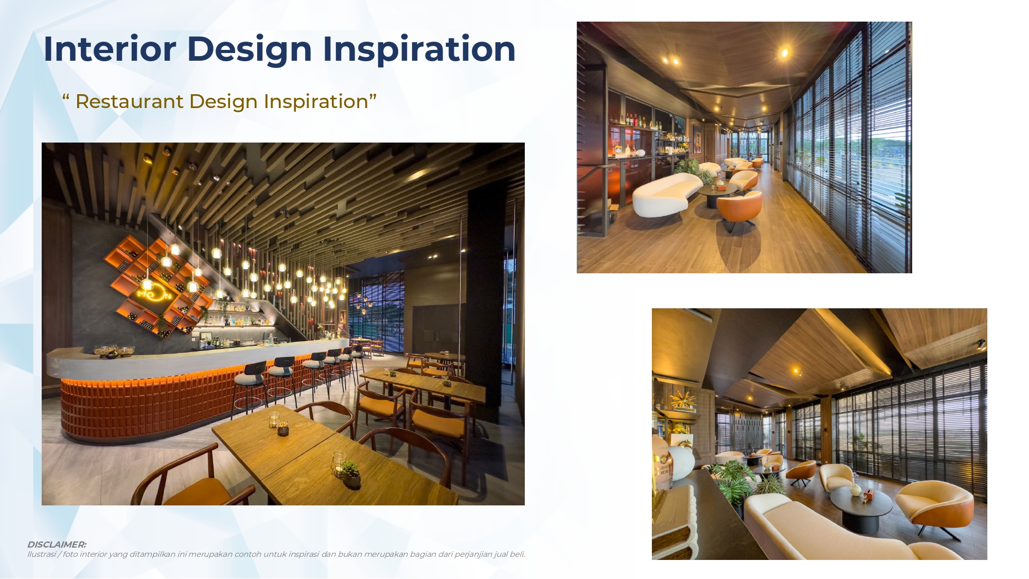 Inspirasi Desain Interior Ruko Crystal Boulevard